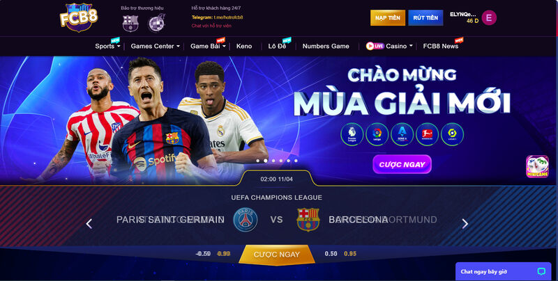 Giới thiệu về cá cược thể thao FCB8